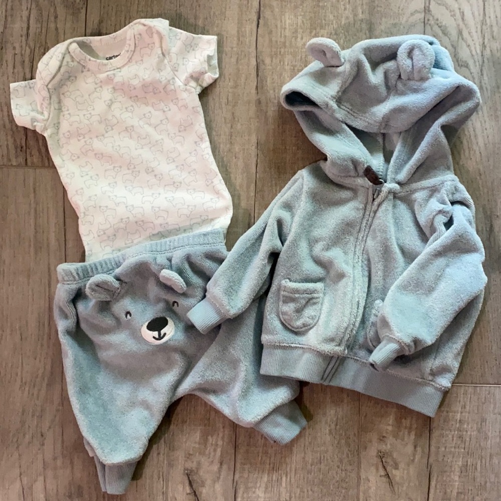 Newborn Carter’s Jogger Sweatpants/Sweatshirt